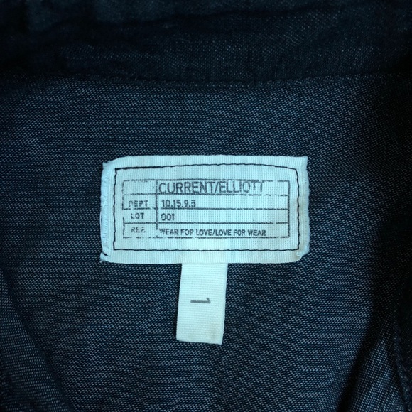 Current Elliot Denim Star Shirt Size 1 - Picture 4 of 7